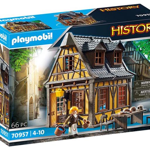 PLAYMOBIL 70957 CASA MEDIEVAL  [0]
