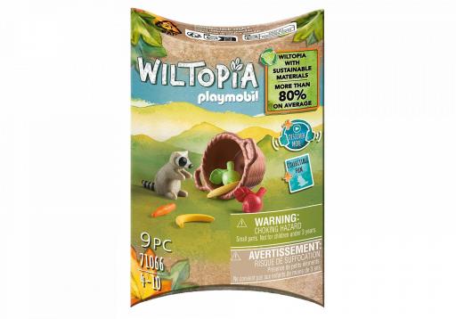 PLAYMOBIL 71066 MAPACHE -  WILTOPIA