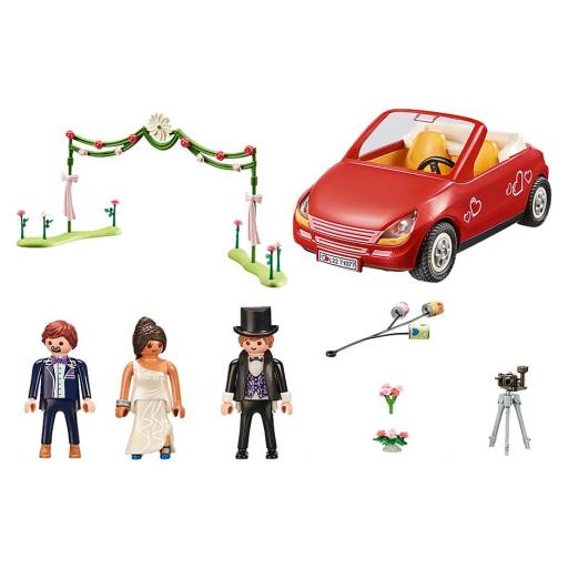 PLAYMOBIL 71077  STARTER PACK BODA, NOVIOS CON COCHE [1]