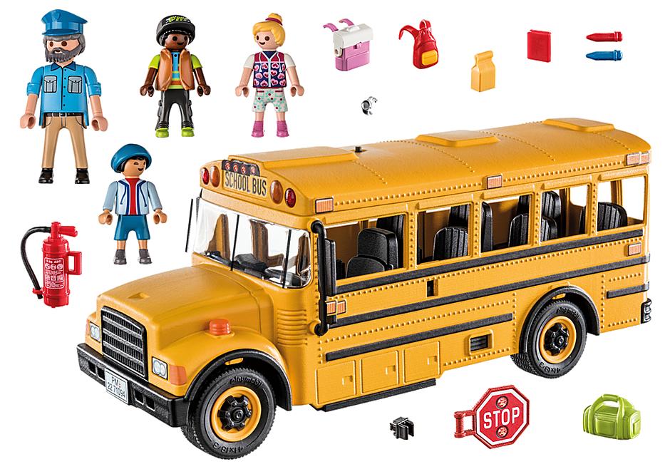 playmobil. antiguo bus escolar. años 70. ref. 3 - Acheter Playmobil sur  todocoleccion