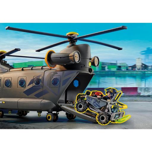 PLAYMOBIL 71149 FUERZAS ESPECIALES - HELICOPTERO BANANA [3]