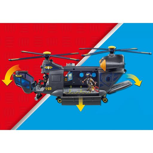 PLAYMOBIL 71149 FUERZAS ESPECIALES - HELICOPTERO BANANA [5]