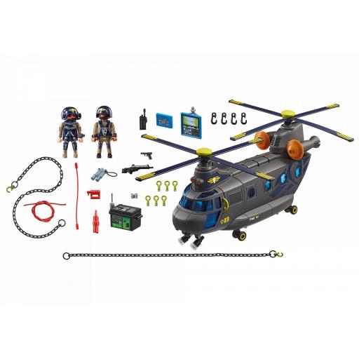PLAYMOBIL 71149 FUERZAS ESPECIALES - HELICOPTERO BANANA [1]