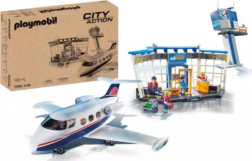 PLAYMOBIL 71153 AEROPUERTO CON AVION [6]