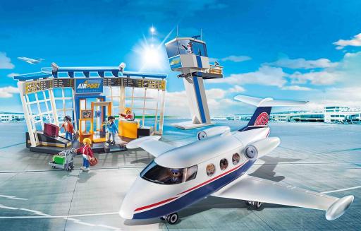 PLAYMOBIL 71153 AEROPUERTO CON AVION [5]