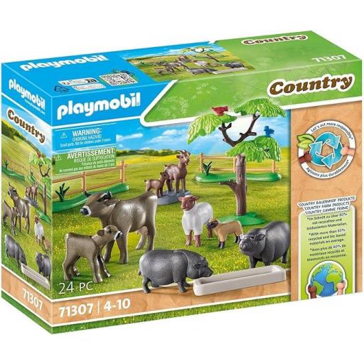 PLAYMOBIL 71307 SET ANIMALES DE GRANJA