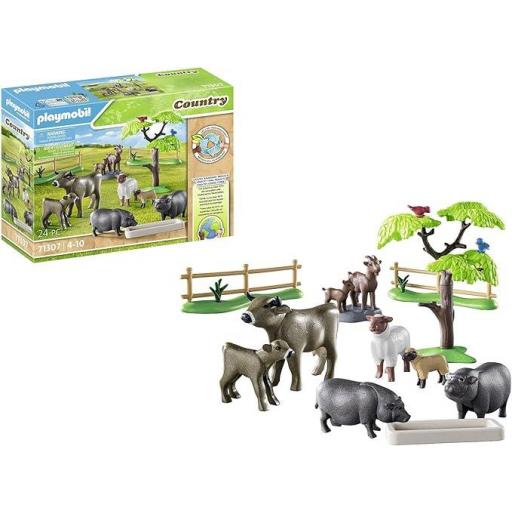 PLAYMOBIL 71307 SET ANIMALES DE GRANJA [1]