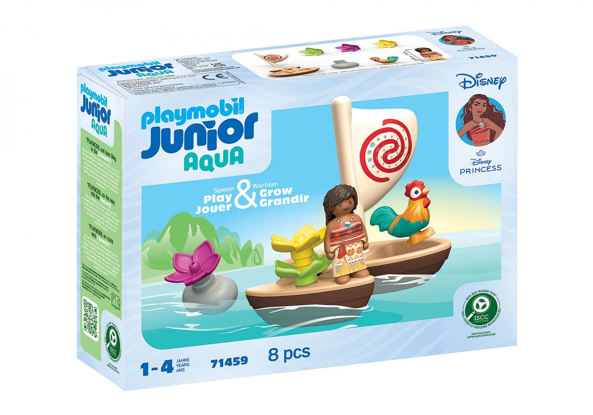 PLAYMOBIL 71459 JUNIOR & DISNEY : CATAMARAN DE VAIANA