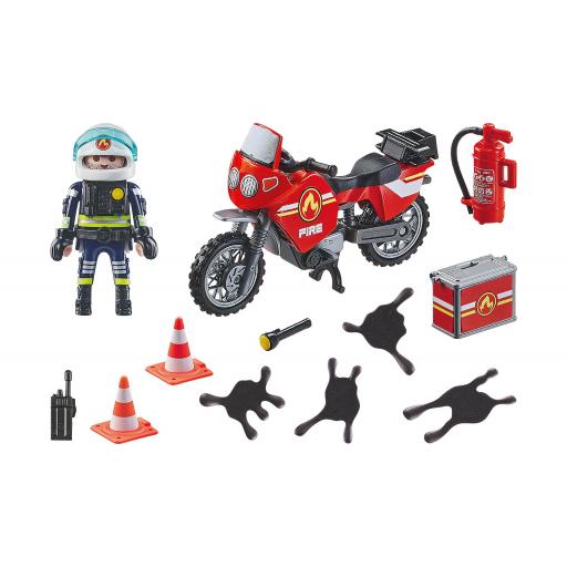 PLAYMOBIL 71466 MOTO DE BOMBEROS [2]