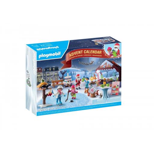 PLAYMOBIL 71472 CALENDARIO DE ADVIENTO - VIAJE AL MERCADO NAVIDEÑO [0]