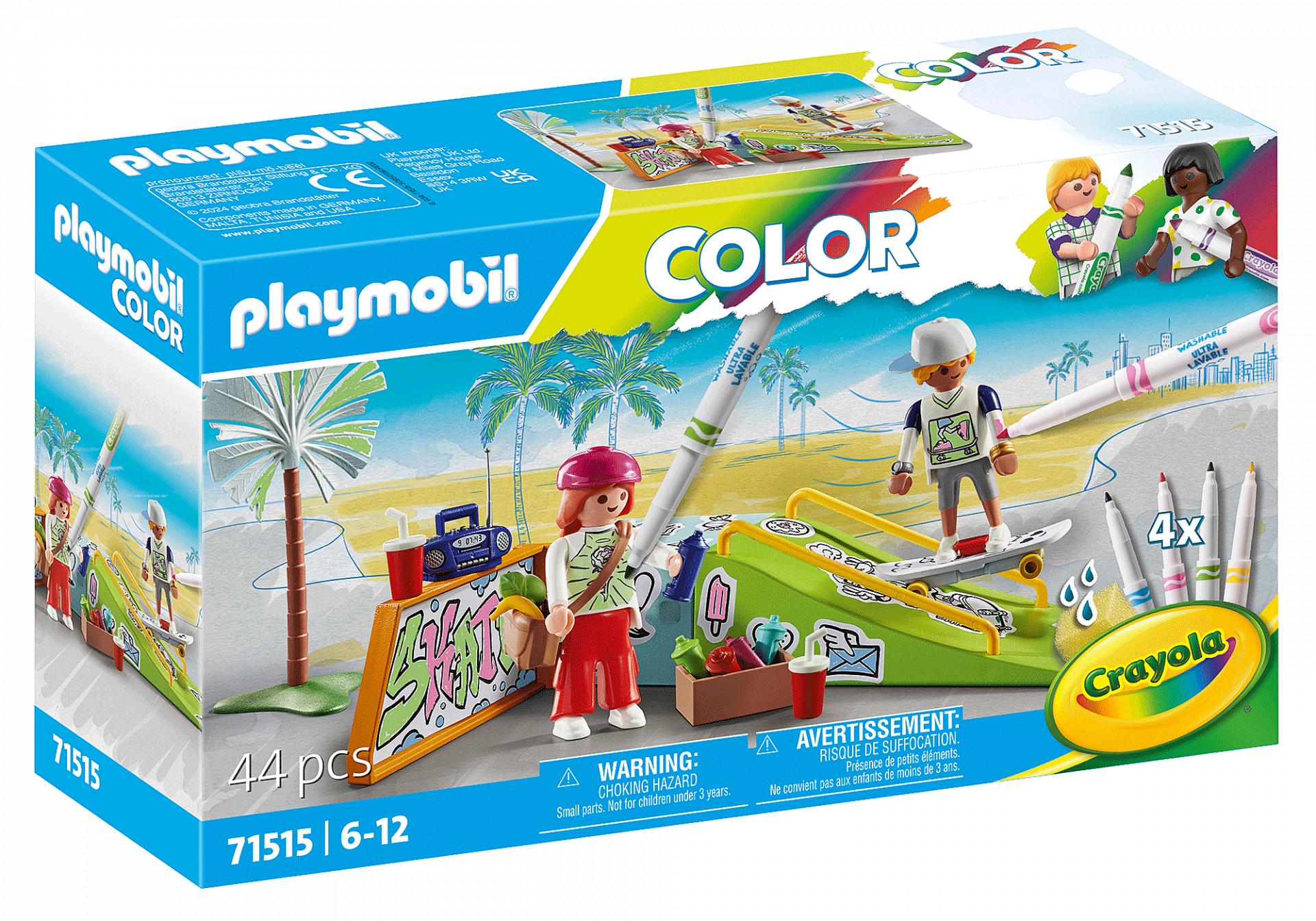 PLAYMOBIL 71515 PLAYMOBIL COLOR : SKATEPARK