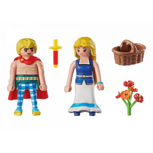 PLAYMOBIL 71544 ASTERIX: TRAGICOMIX Y FALBALA [1]