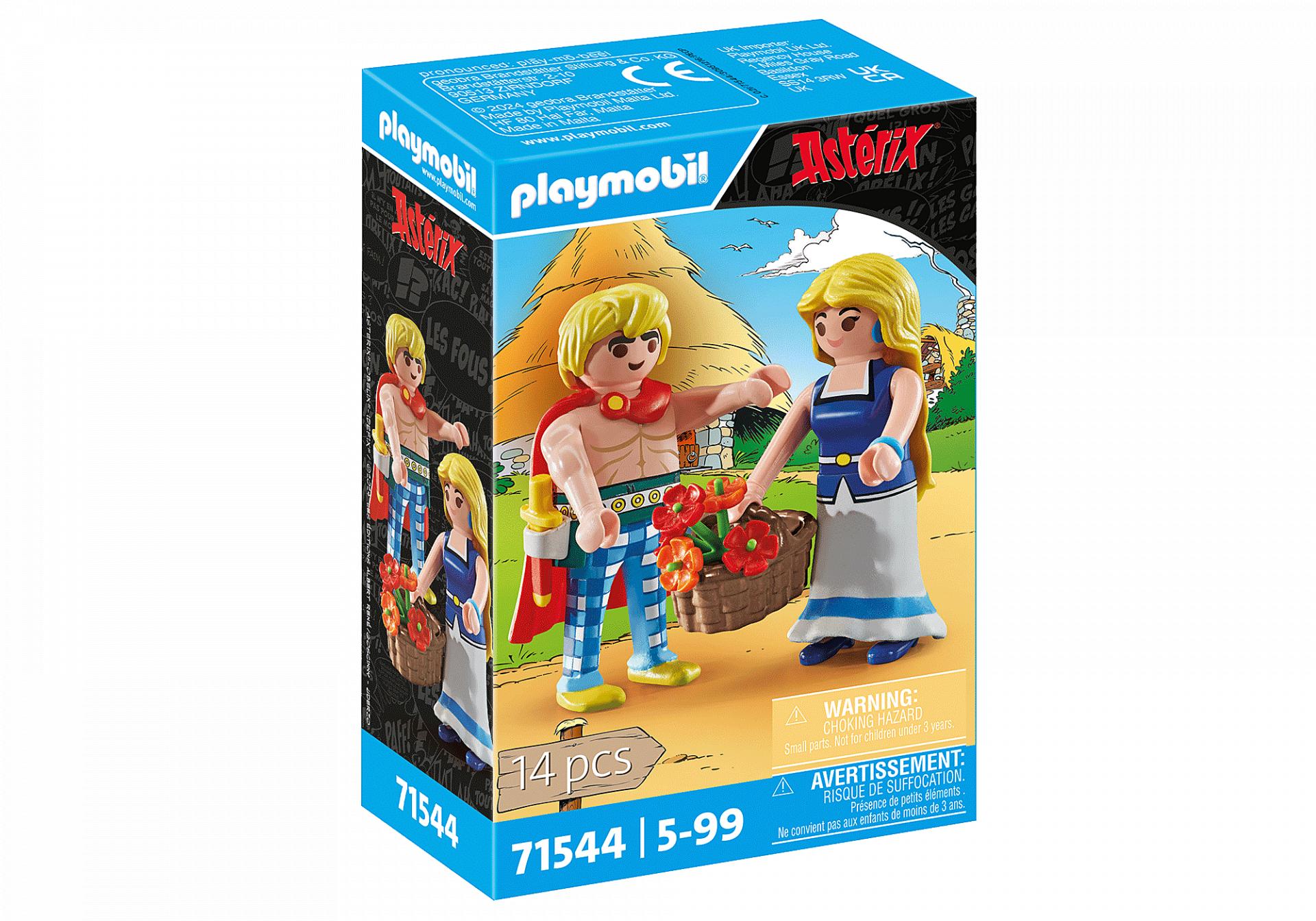 PLAYMOBIL 71544 ASTERIX: TRAGICOMIX Y FALBALA