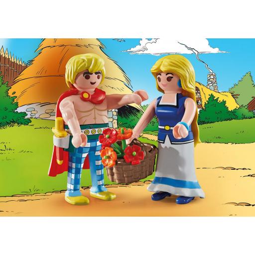 PLAYMOBIL 71544 ASTERIX: TRAGICOMIX Y FALBALA [2]