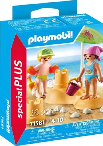 PLAYMOBIL 71581 SPECIAL NIÑOS CON CASTILLO DE ARENA [0]