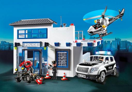 PLAYMOBIL 71603 MEGA SET DE POLICIA [1]