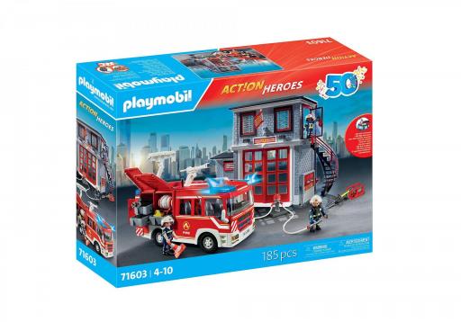 PLAYMOBIL 71603 MEGA SET DE BOMBEROS