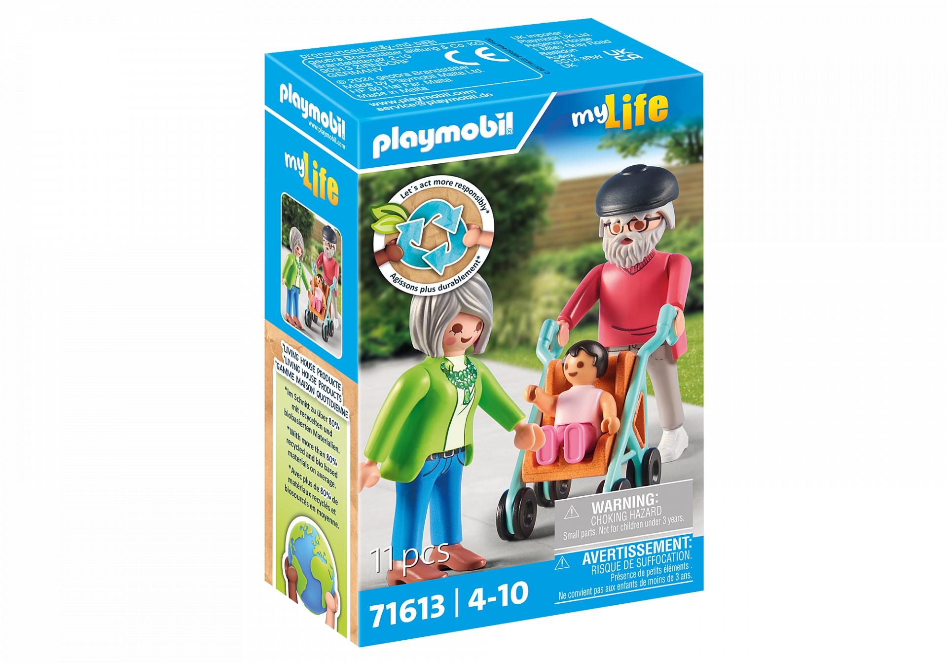 PLAYMOBIL 71613 ABUELOS Y BEBE