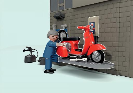 PREVENTA PLAYMOBIL 71620 GARAJE VESPA AÑOS 60 (Disponible mediados de Septiembre) [3]