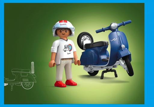 PREVENTA PLAYMOBIL 71622  VESPA 150 SPRINT VELOCE 1969, AZUL  (Disponible mediados de Septiembre) [1]