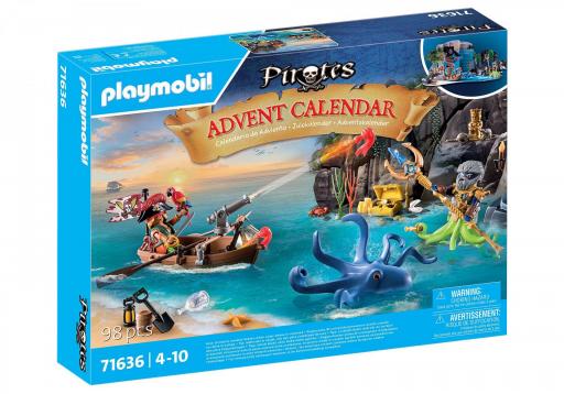 PLAYMOBIL 71636 CALENDARIO DE ADVIENTO - PIRATAS