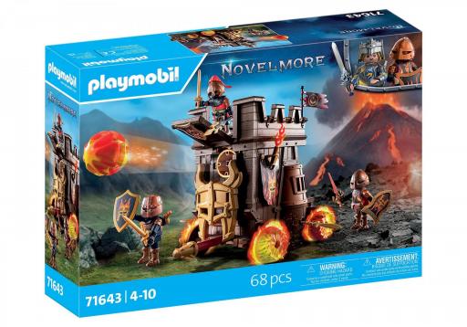 PLAYMOBIL 71643 NOVELMORE - CARRO DE COMBATE CON CAÑON DE FUEGO