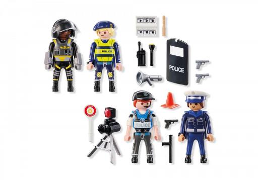 PLAYMOBIL 71730 SET FIGURAS POLICIA [1]