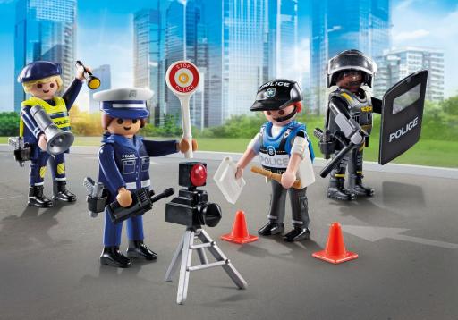 PLAYMOBIL 71730 SET FIGURAS POLICIA [3]