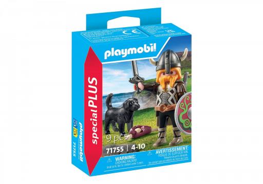 PLAYMOBIL 71755 SPECIAL VIKINGO CON PERRO GUARDIAN