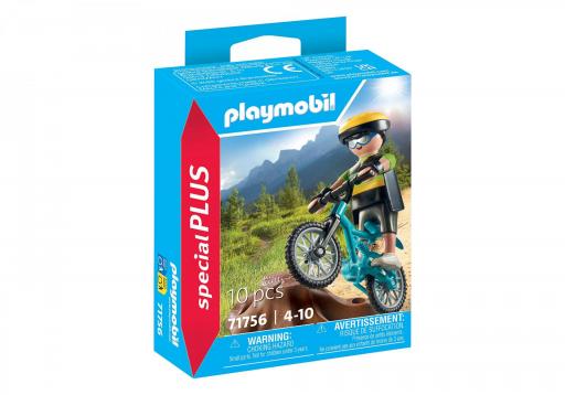 PLAYMOBIL 71756 SPECIAL CICLISTA DE MONTAÑA