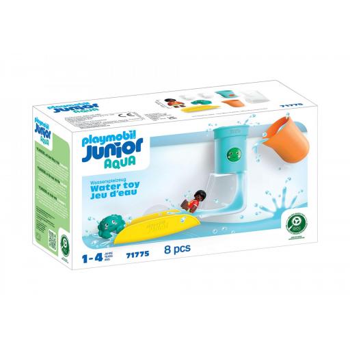 PLAYMOBIL 71775 JUNIOR:  TANQUE DE AGUA CON TOBOGAN [0]