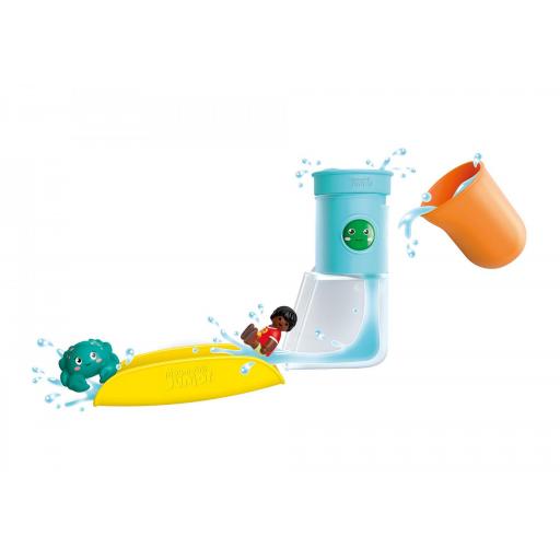 PLAYMOBIL 71775 JUNIOR:  TANQUE DE AGUA CON TOBOGAN [1]