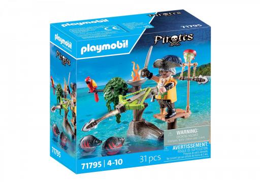 PLAYMOBIL 71795 PIRATA CON BALLESTA