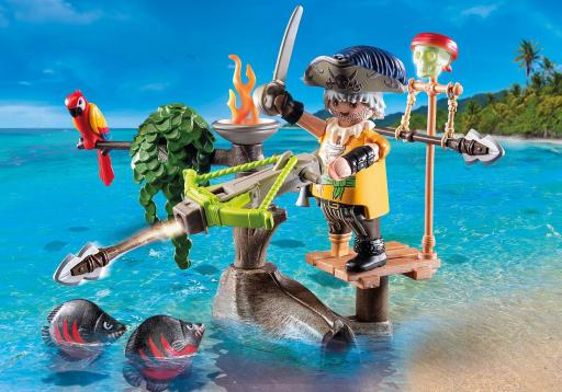 PLAYMOBIL 71795 PIRATA CON BALLESTA [2]