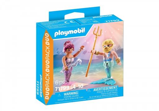 PLAYMOBIL 71799 DUO PACK SIRENA Y TRITON