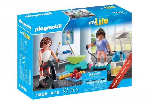 PLAYMOBIL 71806  PROMO PACK ENTRENAMIENTO FITNESS 