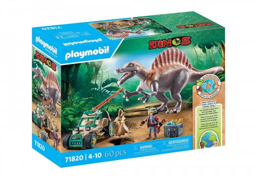 PLAYMOBIL 71820 ATAQUE DEL SPINOSAURIO