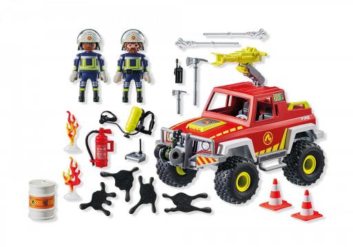 PLAYMOBIL 71824 CAMION DE BOMBEROS TODOTERRENO [2]