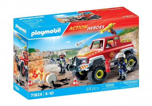 PLAYMOBIL 71824 CAMION DE BOMBEROS TODOTERRENO