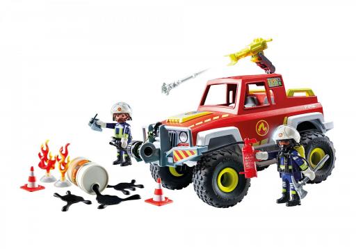 PLAYMOBIL 71824 CAMION DE BOMBEROS TODOTERRENO [3]