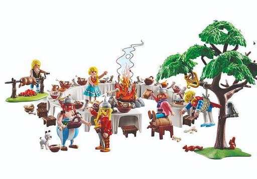 PLAYMOBIL 71827 ASTERIX : EL BANQUETE EN AL ALDEA [1]