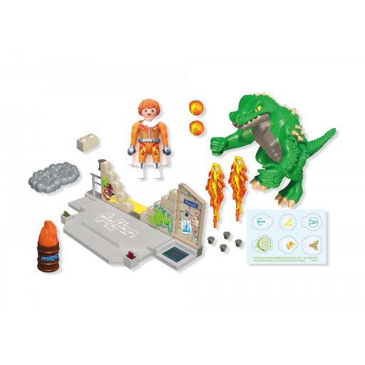 PLAYMOBIL 71831 HEROE BATALLA CONTRA LAGARTO [2]