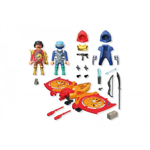 PLAYMOBIL 71833 HEROE DRON LLUCHA CONTRA NINJA MALVADO [1]