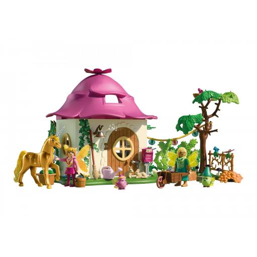 PLAYMOBIL 71838 CASA DE HADAS CON UNICORNIO DORADO [1]