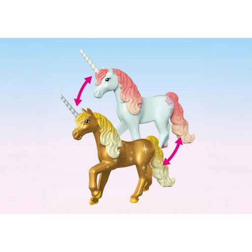 PLAYMOBIL 71838 CASA DE HADAS CON UNICORNIO DORADO [5]
