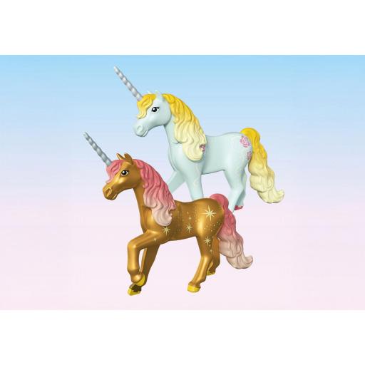 PLAYMOBIL 71838 CASA DE HADAS CON UNICORNIO DORADO [6]
