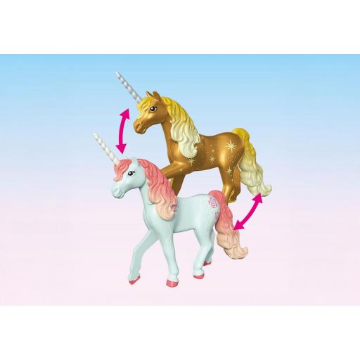 PLAYMOBIL 71841  COLECCIONABLE UNICORNIO SKY ROSE CON HADA [3]