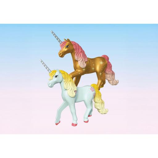 PLAYMOBIL 71841  COLECCIONABLE UNICORNIO SKY ROSE CON HADA [4]