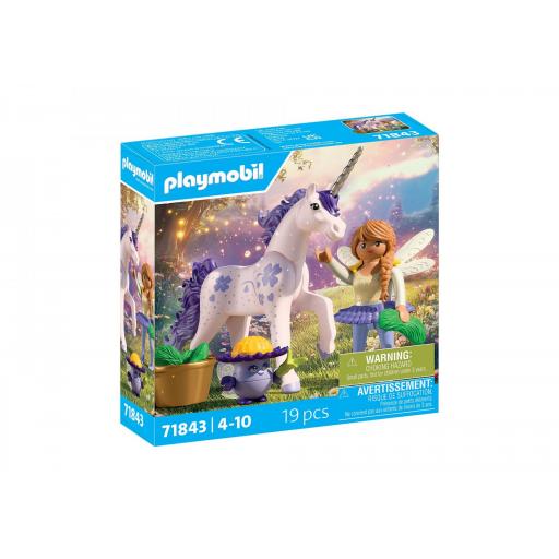 PLAYMOBIL 71843 COLECCIONABLE UNICORNIO LUCKY LAVANDER CON HADA