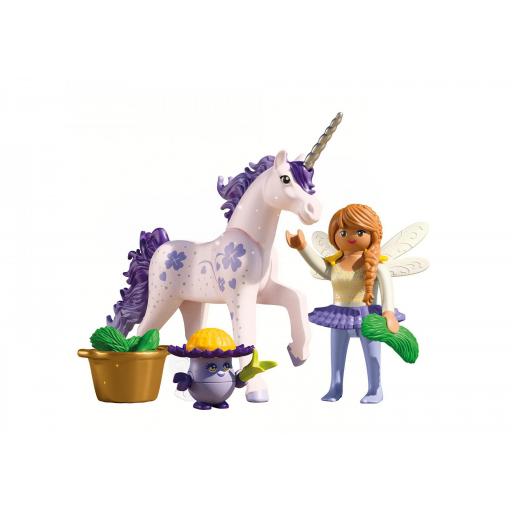 PLAYMOBIL 71843 COLECCIONABLE UNICORNIO LUCKY LAVANDER CON HADA [2]